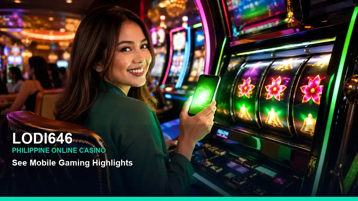 LODI646 online casino and slot games for Philippine players with a mobile play overview