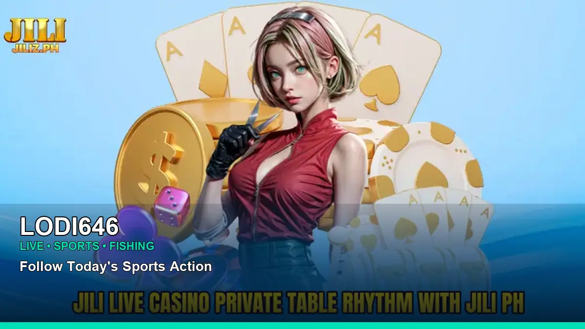 LODI646 live casino tables for Philippine players with featured game highlights